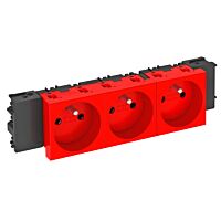 OBO BETTERMANN Zásuvka 3 násobná, přímá typ STD-F0C SRO3