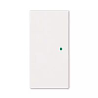 ABB Kryt LEVIT 6220H-A02000 68 2násobný levý/pravý, bez potisku; perleťová