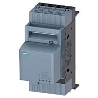 SIEMENS  Pojistkový odpínač velikost 000, 3pól. provedení se signalizací stavu pojistek EFM10, AC 230÷690 V, pro montáž na přípojnice, rozteč 60mm, třmenové svorky  typ 3NP1123-1BC22