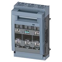 SIEMENS  Pojistkový odpínač velikost 1, 3pól. provedení, pro montáž na přípojnice, rozteč 60mm, šroubové svorky  typ 3NP1143-1BC10