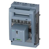 SIEMENS  Pojistkový odpínač velikost 1, 3pól. signal.stavu pojistek MFM, AC 24÷690 V / DC 24÷440 V, pro montáž na přípojnice, rozteč 60mm, šroubové svorky  typ 3NP1143-1BC11