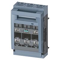 SIEMENS  Pojistkový odpínač velikost 1, 3pól. provedení, pro montáž na přípojnice, rozteč 60mm, třmenové svorky  typ 3NP1143-1BC20