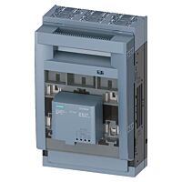 SIEMENS  Pojistkový odpínač velikost 1, 3pól. provedení se signalizací stavu pojistek EFM10, AC 230÷690 V, pro montáž na montážní desku, třmenové svorky  typ 3NP1143-1DA22
