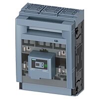 SIEMENS  Pojistkový odpínač velikost 2, 3pól. provedení se signalizací stavu pojistek EFM20, AC 230÷690 V, pro montáž na montážní desku, šroubové svorky  typ 3NP1153-1DA13