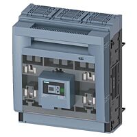 SIEMENS  Pojistkový odpínač velikost 3, 3pól. provedení se signalizací stavu pojistek EFM20, AC 230÷690 V, pro montáž na přípojnice, rozteč 60mm, šroubové svorky  typ 3NP1163-1BC13