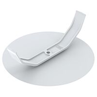 OBO BETTERMANN Víko s pružným úchytem, O72, bílá Polystyrol, PS typ ZA 60-FD