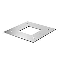 OBO BETTERMANN Stropní deska pro teleskop, pro ISS130130, bílý hliník, Ocel, St  typ DBT130130WA