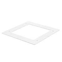 OBO BETTERMANN Stropní deska pro sloupový profil, pro ISS130130, čistě bílá Ocel, St  typ DBP130130RW