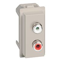 LNOW AUDIO ZÁS 2XRCA 1M PÍSEK