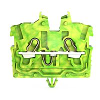 WAGO Svorka 2050-317 2vodičová průchozí Mini, s ovládacími otvory 1 mm², zelenožlutá