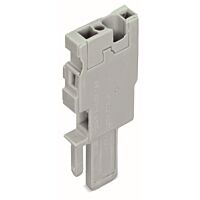 WAGO Modul 769-501 1vodičový počáteční modul s pružinovou svorkovnicí CAGE CLAMP® 4 mm², šedá