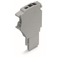WAGO Modul 2020-161 1vodičový počáteční modul s pružinovou svorkovnicí Push-in CAGE CLAMP® 1,5 mm², šedá