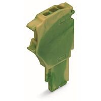 WAGO Modul 2020-167 1vodičový počáteční modul s pružinovou svorkovnicí Push-in CAGE CLAMP® 1,5 mm², zelenožlutá