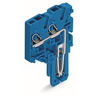 WAGO Modul 2020-284 2vodičový koncový s pružinovou svorkovnicí Push-in CAGE CLAMP® 1,5 mm², modrá