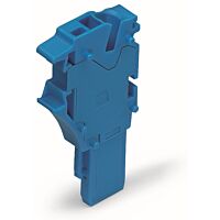 WAGO Modul 2022-164 1vodičový počáteční s pružinovou svorkovnicí Push-in CAGE CLAMP® 4 mm², modrá