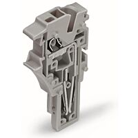 WAGO Modul 2022-181 1vodičový koncový s pružinovou svorkovnicí Push-in CAGE CLAMP® 4 mm², šedá