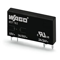 WAGO Relé 857-162 Elementární polovodičové, vstupní jmenovité napětí DC 60 V Rozsah výstupního napětí DC 0–24 V