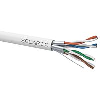 SOLARIX Kabel STP 4x2x0,5 CAT6A LSOH (balení 500m/cívka)