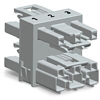 770-1715 1 x plug / 3 x socket 3-pole