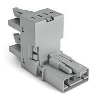 890-1783 1 x plug / 2 x socket 4-pole, p