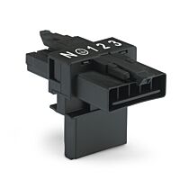 890-621 1 x plug / 2 x socket 5-pole, bl