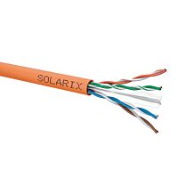 SOLARIX Instalační kabel Solarix CAT6 UTP LSOHFR B2ca-s1,d1,a1 500m SXKD-6-UTP-LSOHFR-B2ca
