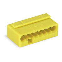 WAGO Svorka 243-508 Spojovací krabicová MICRO pro plné vodiče Max. O 0,8 mm, žlutá