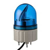 SCHNEIDER Ø 84mm předzapojený rotační maják bez bzučáku, modrá, 24 V