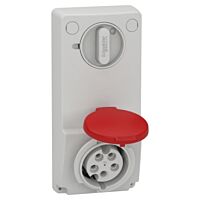 SCHNEIDER 82036 Unika zásuvka 16A 3P+N+PE 400V IP4