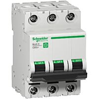SCHNEIDER Jistič Multi9 C60SP 3P C 6A 10kA 480Y/27