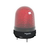 SCHNEIDER Rotační maják, bzučák, DC 12～24 V, rudá