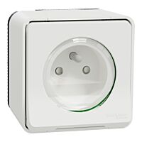 SCHNEIDER Zásuvka MUR 39030 230V IP55 bílá