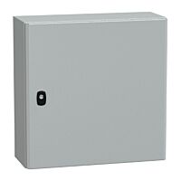 SCHNEIDER Skříň S3000,500x500x200 s deskou ocelová