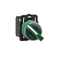 SCHNEIDER XB5AK123B5C0 ZE Ovládač otočný provětlen