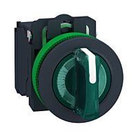 SCHNEIDER XB5FK133G5 Ovl. Otočný prosvětlený, Ze,