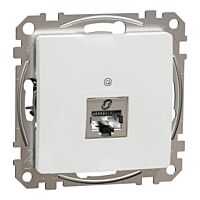 SCHNEIDER Sedna Design & Elements Datová zásuvka 1xRJ45 kat. 6A STP bílá
