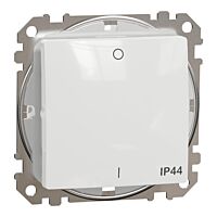 SCHNEIDER Sedna Design & Elements Spínač dvojpólový č.2 IP44 bílá
