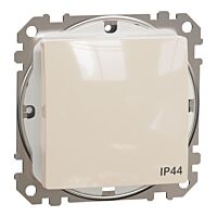 SCHNEIDER Sedna Design & Elements Spínač jednopólový č.1 IP44 béžová