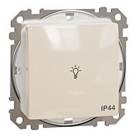 SCHNEIDER Sedna Design & Elements Tlačítko č.1So "světlo" IP44 béžová