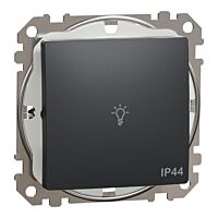 SCHNEIDER Sedna Design & Elements Tlačítko č.1So "světlo" IP44 antracit