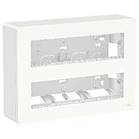 Rámeček Unica System+ 2x8mod. centální