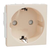 Unica - Zásuvka SCHUKO 2P+E 250V/16A, cl
