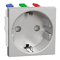 Unica - Zásuvka SCHUKO 2P+E 250V/16A, cl
