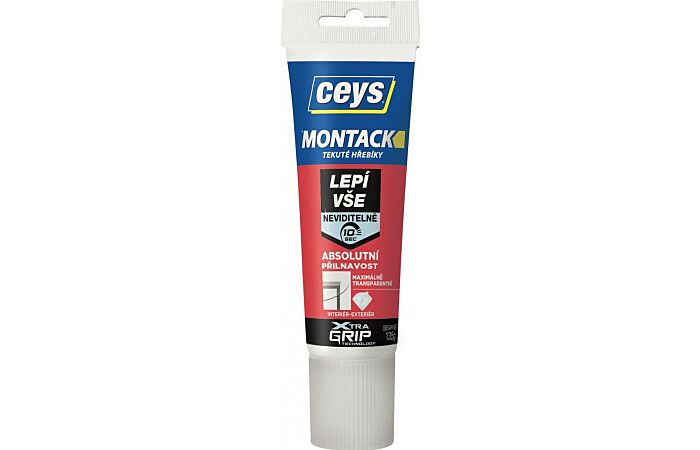 CEYS Lepidlo MONTACK montážní 135g transparentní