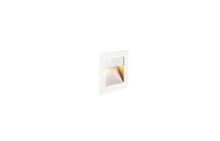 SLV Svítidlo LED FRAME CURVE 3W 140lm 2700K hranaté vestavné IP20 bílá