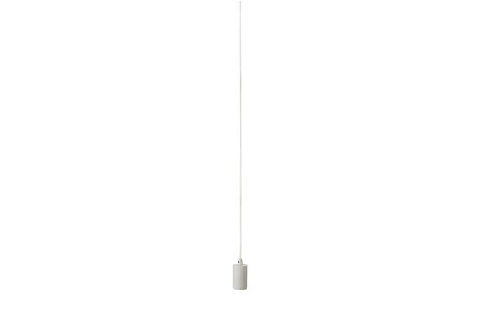FITU, závěsné svítidlo, A60, kulaté, bílé, kabel 5m s otevřeným koncem, max. 60 W