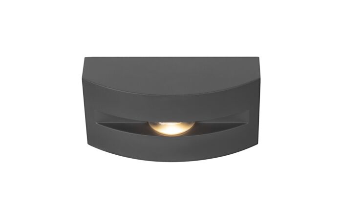 SLV Svítidlo LED OUT-BEAM FRAME CW 3,5W 60lm 3000K přisazené IP55 antracit