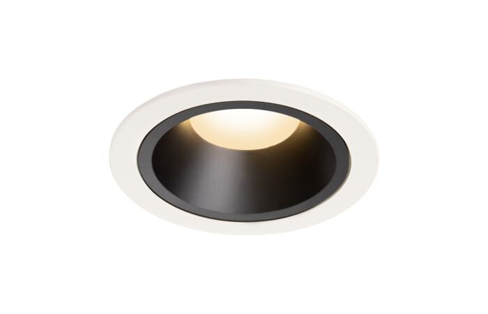 NUMINOS® DL L, vnitřní LED zápustné stropní svítidlo bílá/černá 2700 K 20°