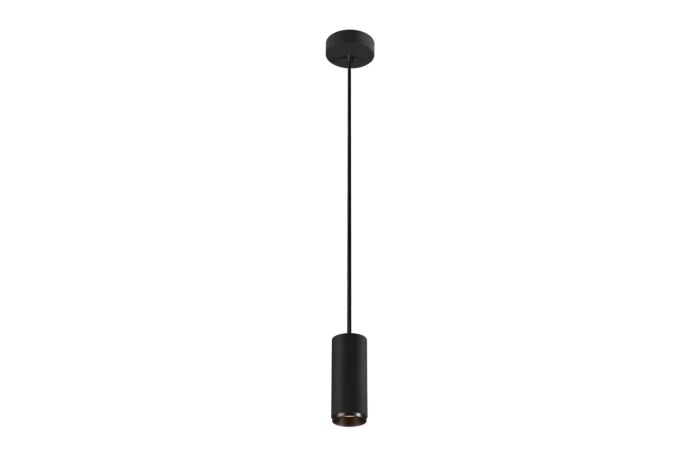 NUMINOS® PD PHASE S, vnitřní LED závěsné svítidlo černá/černá 2700 K 60°