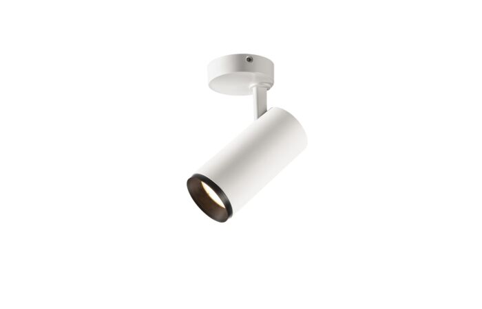 NUMINOS® SPOT PHASE M, vnitřní LED přisazené stropní svítidlo bílá/černá 3000 K 24°